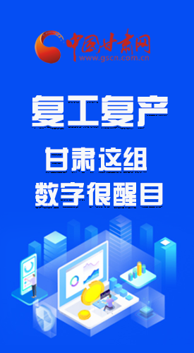 圖解|甘肅復(fù)工復(fù)產(chǎn)有多拼，看看這組數(shù)字就知道了 