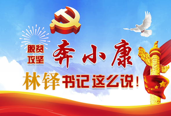 長(zhǎng)圖|脫貧奔小康，林鐸書(shū)記這么說(shuō)！