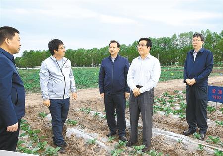 林鐸在天?？h調(diào)研指導脫貧攻堅工作時強調(diào)  拉開架勢持續(xù)用力構建扶貧產(chǎn)業(yè)體系 多措并舉固強補弱鞏固提升脫貧成果