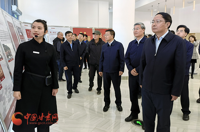 “學(xué)黨史、頌黨恩、跟黨走——紅色文化進(jìn)校園”活動(dòng)在蘭舉行 歐陽(yáng)堅(jiān)李榮燦出席（圖）