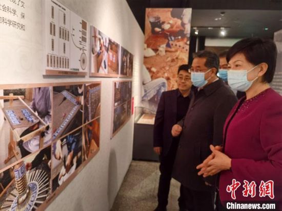 圖為展覽現(xiàn)場(chǎng)?！●T志軍 攝