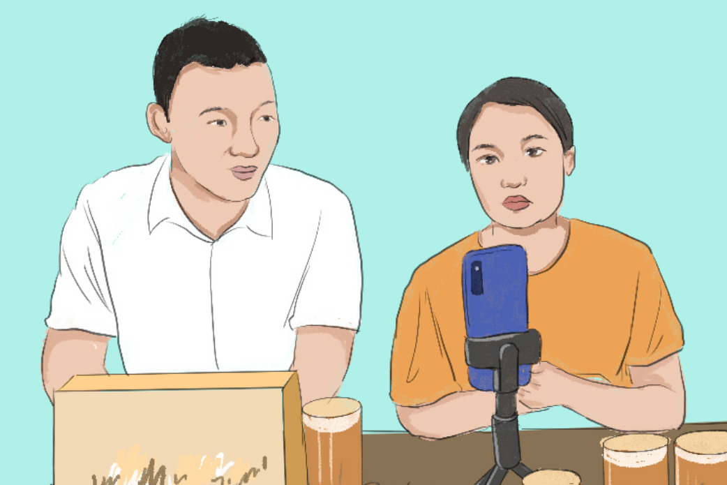 手繪|攢勁！閃閃發(fā)光的up青年