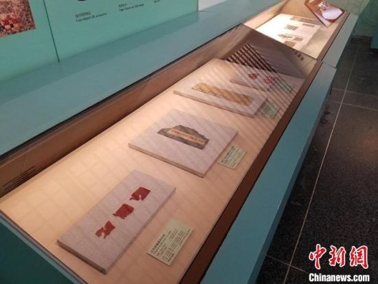 圖為展覽現(xiàn)場(chǎng)。　敦煌研究院供圖