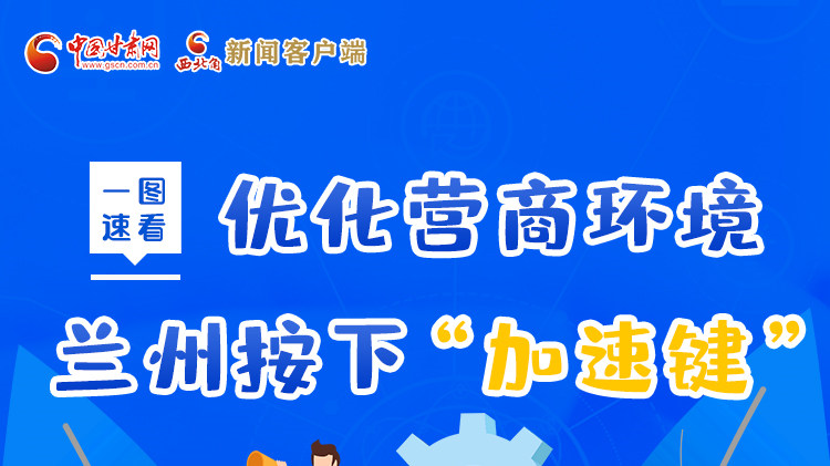 一圖速看|優(yōu)化營商環(huán)境，蘭州按下“加速鍵”