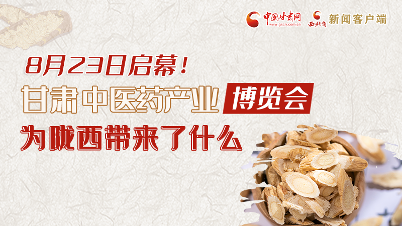 長(zhǎng)圖丨8月23日啟幕，甘肅這場(chǎng)行業(yè)盛會(huì)為隴西帶來了什么？