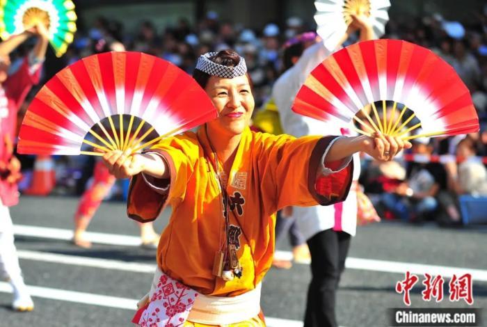 日本仙臺七夕祭。孫冉 攝