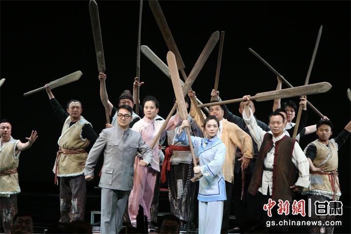圖為演出劇照。甘肅省隴劇院供圖